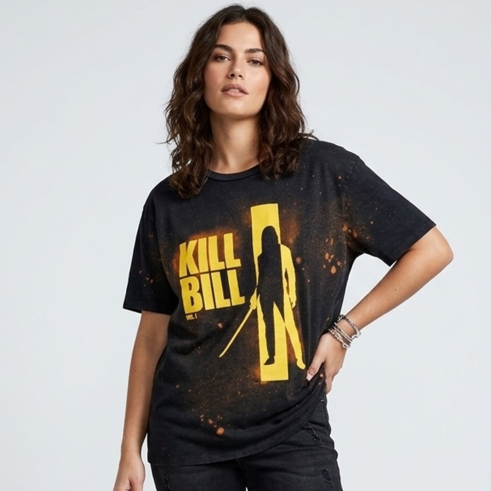 ZARA x KILL BILL Vol. 1 Acid Wash Tee